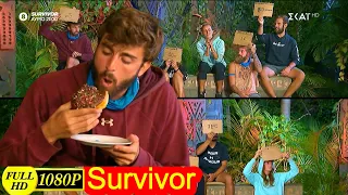 Survivor Greece 27-4-2024 επεισοδιο(73 A) ολοκληρο, δημοπρασια φαγητου #2, παιχνιδι Καραϊβική HD1080