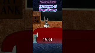 Evolution of Bugs Bunny #shorts #evolution #bugsbunny