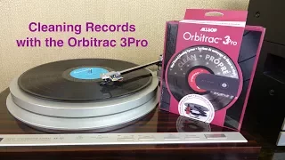 Cleaning Vinyl Records with the Orbitrac 3 Pro