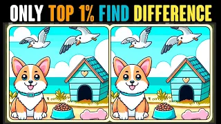 [Find the difference] TRY THIS TRICKY ONE! HARD QUIZ! 😝 [Spot the difference]#puzzles