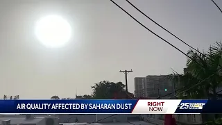 How to prepare for the Saharan Dust and symptoms to look out for