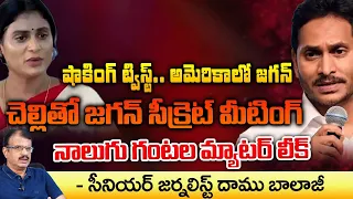 Did CM Jagan Meet With His Sister Sharmila In America | Senior Journalist Daamu Balaji | Red Tv