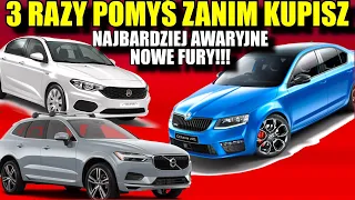 POMYŚL 3 RAZY ZANIM KUPISZ!Najbardziej AWARYJNE NWE AUTA TOP 10