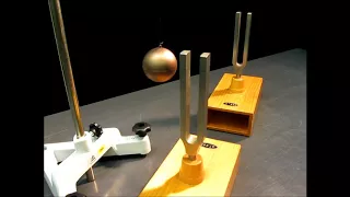 Tuning Forks Resonance + Ping Pong Ball