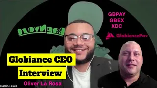 Globiance CEO Oliver La Rosa, GBPAY GlobiancePay Security Token, XDC Stablecoins & ISO20022. GBEX