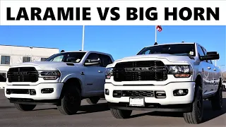 2021 Ram 2500 Laramie Vs 2021 Ram 2500 Big Horn: Is The Laramie Really Worth $9,000 More???