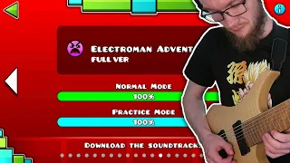 Geometry Dash - Electroman Adventures [EDM meets Rock Guitar] (+ Tabs)