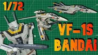 BANDAI 1/72 MACROSS / ROBOTECH  VF-1S / VALKYRIE / VARIABLE FIGTER - MODEL KIT TRANSFORMABLE