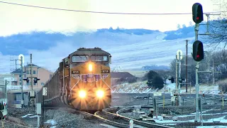 Union Pacific coal train Palmer Lake, Colorado