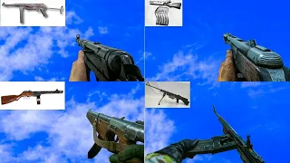 COD WW2 Weapons|Reloads Only|NO HUD|Real Names|Origins| Catridges and Pictures
