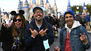 CON LA BLUE KOMBI EN MAGIC KINGDOM - vLog Orlando Enero 2022 Parte 9