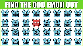 HOW GOOD ARE YOUR EYES #49 l Find The Odd Emoji Out l Emoji Puzzle Quiz