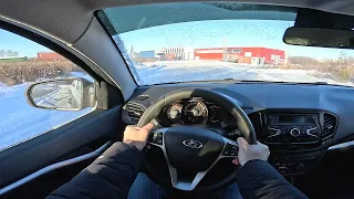 2021 LADA VESTA SW 1.6L 106 POV TEST DRIVE