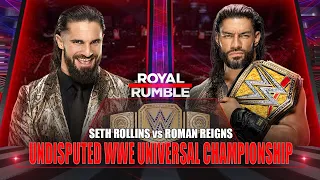 WWE 2K23 | SETH ROLLINS vs ROMAN REIGNS - Undisputed WWE Universal Title Match | ROYAL RUMBLE