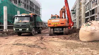 SIÊU KHỦNG, MÁY XÚC, XE LU, MÁY ỦI, XE TẢI, XE BOOM, CẦN CẨU LÀM TRIỆU VIEW | Bầu Híp EXCAVATOR |