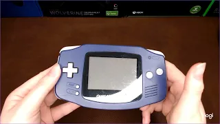 Nintendo GameBoy Advance Sound Test