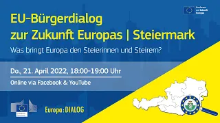 Europa : DIALOG | Steiermark | EU-Bürgerdialog zur Zukunft Europas