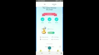 Pokemon go 50km Reward