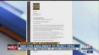 Gen Con asks Gov. Pence to reject religious freedom bill