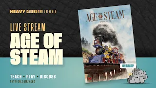 Age of Steam: South America - 4p Teaching, Play-through, & Round table by Heavy Cardboard