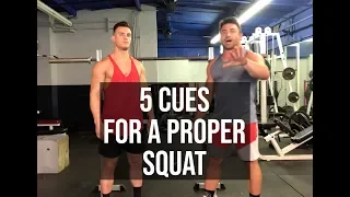 Never Do Another Bad Squat Again | 5 Cues To A Proper Squat