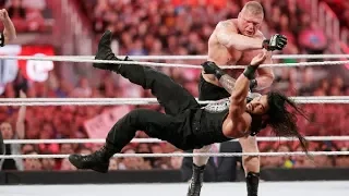 Brock Lesnar confronts Roman reigns HD WWE Raw 23 April 2018