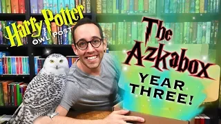 HARRY POTTER SUBSCRIPTION BOX | The Azkabox / The Wizarding Trunk Year Three