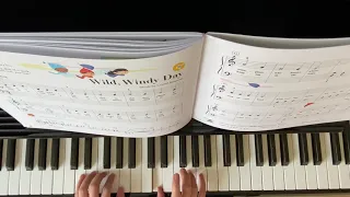 “Wild windy Day” My First Piano Adventure Lesson Book C