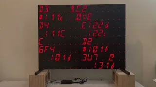 ORCA Running On 16 Segment Display