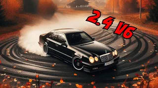 Mercedes W210 Street Drifting