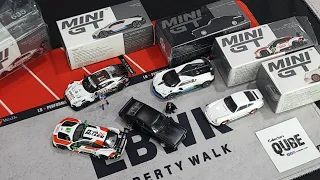 Ver2MiniGT Drop Ep29: New Porsche911Carrera NewVariants M4 GT3,LBWK Kenmeri Black, SuperGTNismoGT500