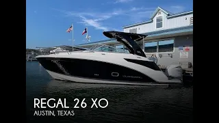 [UNAVAILABLE] Used 2022 Regal 26 XO in Austin, Texas