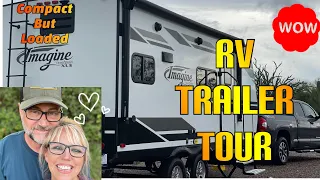 RV Tour | Living in an RV Full time |2022 grand design Imagine XLS 17 MKE