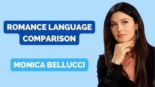 Italian vs Spanish vs Portuguese // with Monica Bellucci