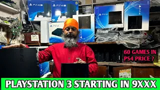PLAYSTATION 3 STARTING IN 9000, 60 GAMES PS4 PRICE REVEAL, 120 GAMES IN PS4 ?