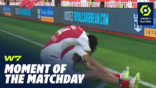 Maghnes Akliouche inspires Monaco to the top of the table with two goals and one assist against OM !