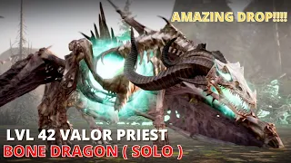 Bless Unleashed PC (NA) Lvl 42 Valor Priest SOLO BONE DRAGON ( Amazing Drop at the end! )