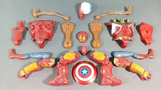 Merakit Mainan Spider-Man, IronBuster And Sirenhead .. Avengers Superhero Toys