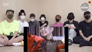 bts reaction to jennie just being herself