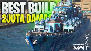 Best Build RF Varyag Level 25 Full Item Shop 2Juta Damage! | Modern Warships Online