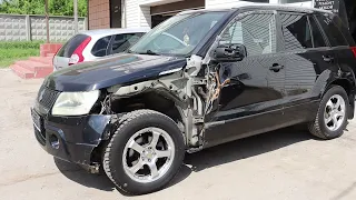 Ремонт бочины на Suzuki Grand Vitara