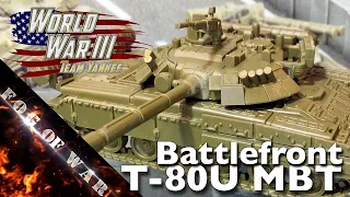 Review | BF T-80U Soviet MBT 1/100 (15mm) | WWIII Team Yankee