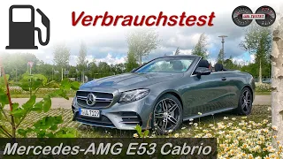 2020 Mercedes AMG E53 Cabrio - Verbrauchsfahrt im Mercedes E-Klasse Cabrio | Test - Review