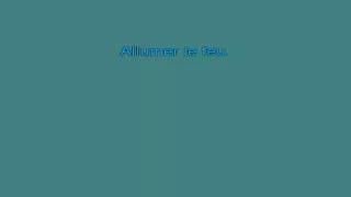 Allumer Le Feu [karaoke]