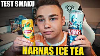 POMIESZAŁEM HARNOLDA Z LODO HERBATĄ - Test Harnaś Ice Tea Gawryle