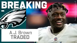 A.J. Brown Traded to Eagles