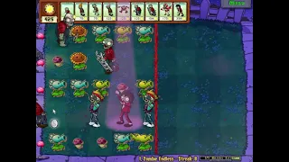 Peas Layout in I, Zombie Endless