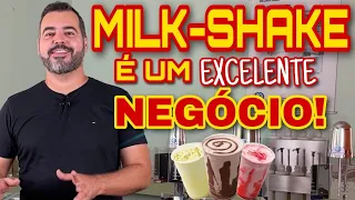 MILK-SHAKE - Praticidade e Alta Lucratividade