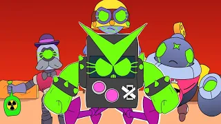 BRAWL STARS ANIMATION - VIRUS SKINS