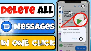 Delete All Messages On Android in One Click | Remove Multiple SMS from Google Messages App at Once!